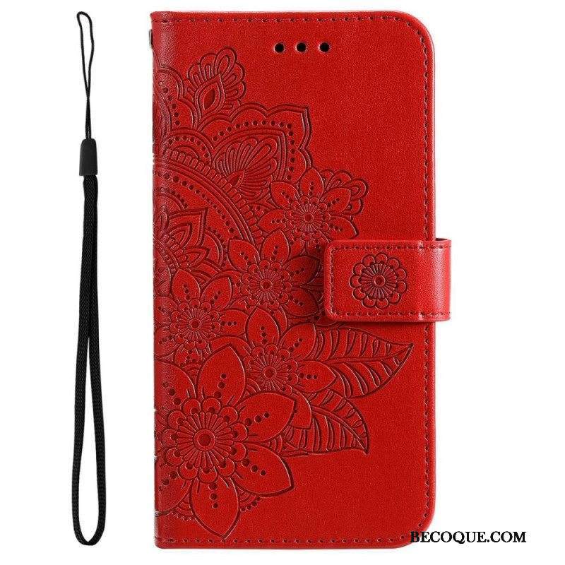 Kotelot Samsung Galaxy S23 Plus 5G Suojaketju Kuori Strappy Mandala