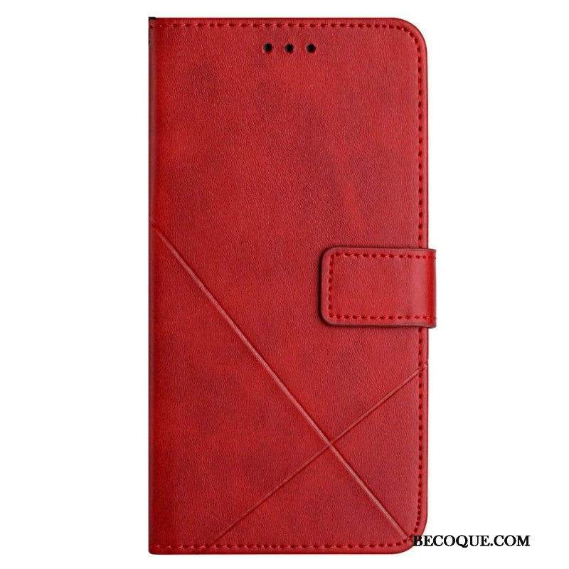 Kotelot Xiaomi 12T / 12T Pro X Design Geo Leather Style