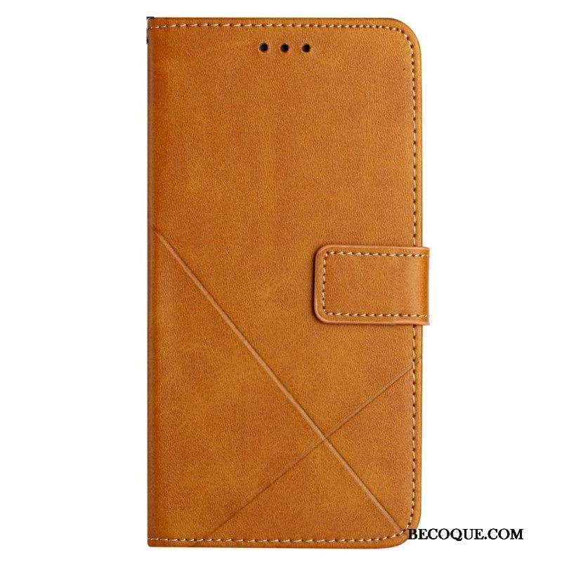 Kotelot Xiaomi 12T / 12T Pro X Design Geo Leather Style