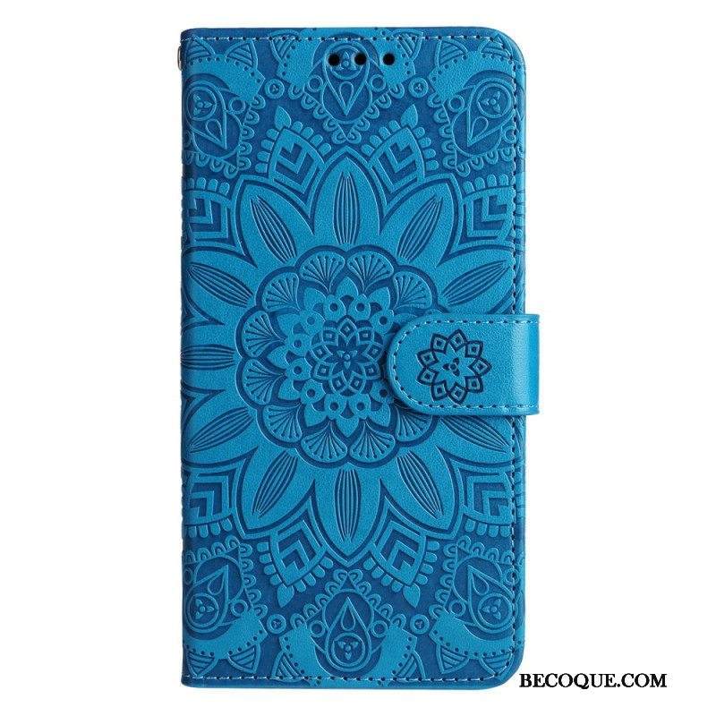 Kotelot Xiaomi 13 Mandala-aurinko Kaulanauhalla