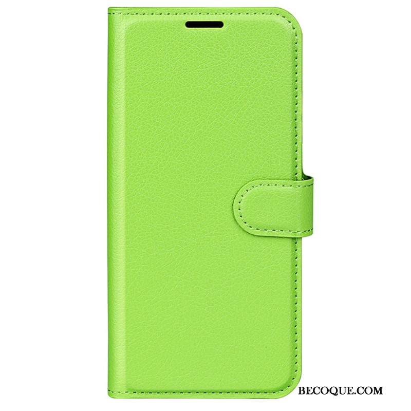 Kotelot Xiaomi 14 Pro Classic Litchi Faux Leather Suojakuori