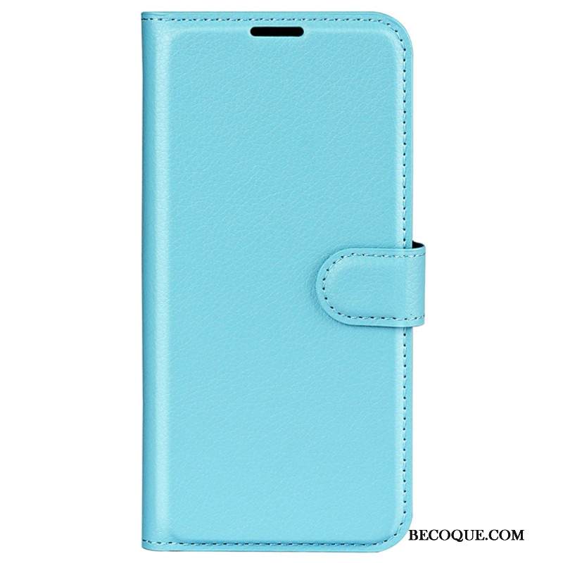 Kotelot Xiaomi 14 Pro Classic Litchi Faux Leather Suojakuori