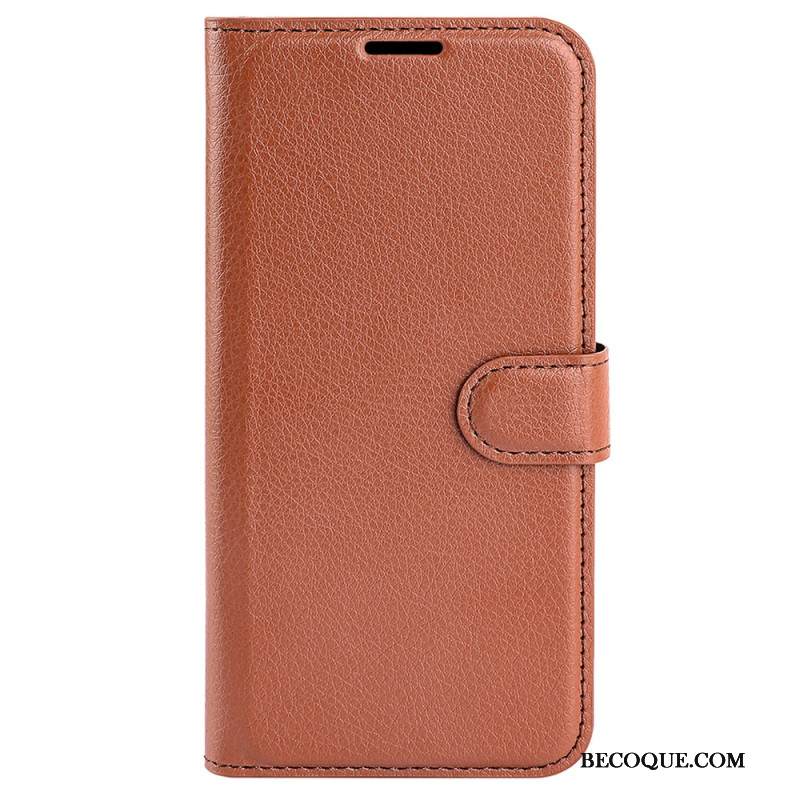 Kotelot Xiaomi 14 Puhelinkuoret Classic Litchi Faux Leather