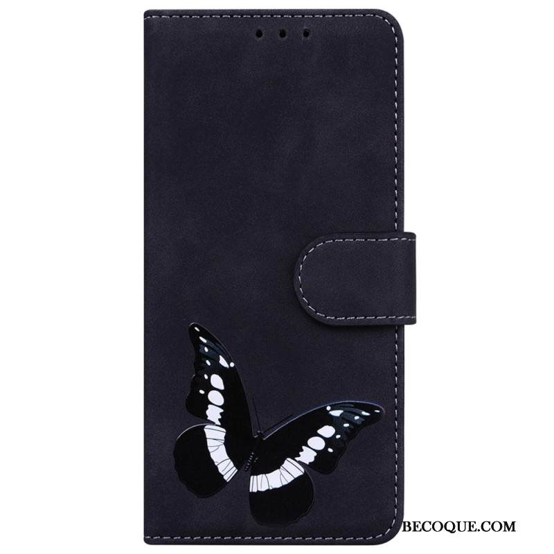 Kotelot Xiaomi 14t Butterfly Suede Effect Suojakuori