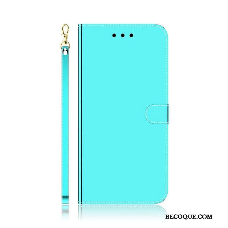 Kotelot Xiaomi Redmi Note 11 / 11S Keinonahkainen Peilin Kansi