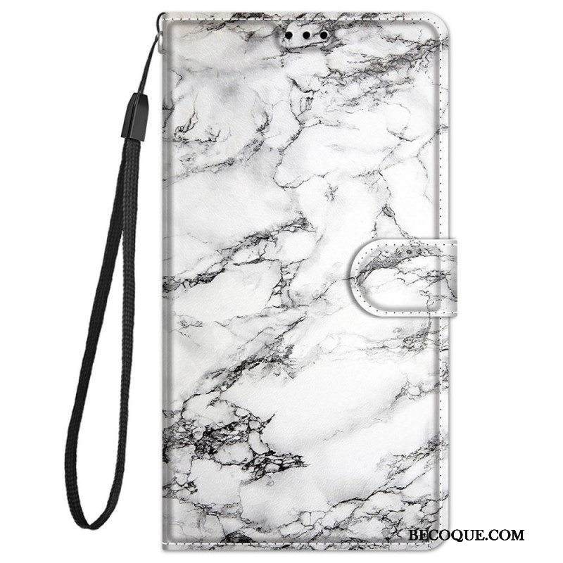 Kotelot Xiaomi Redmi Note 11 Pro Plus 5G Suojaketju Kuori Strappy Marble Elegance