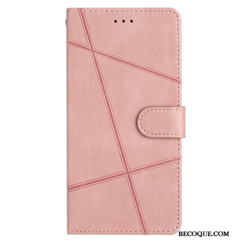 Kotelot Xiaomi Redmi Note 12 4G Suojaketju Kuori Strappy Geometric