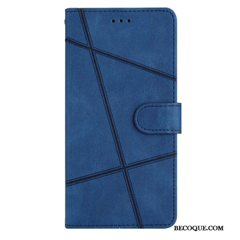 Kotelot Xiaomi Redmi Note 12 4G Suojaketju Kuori Strappy Geometric