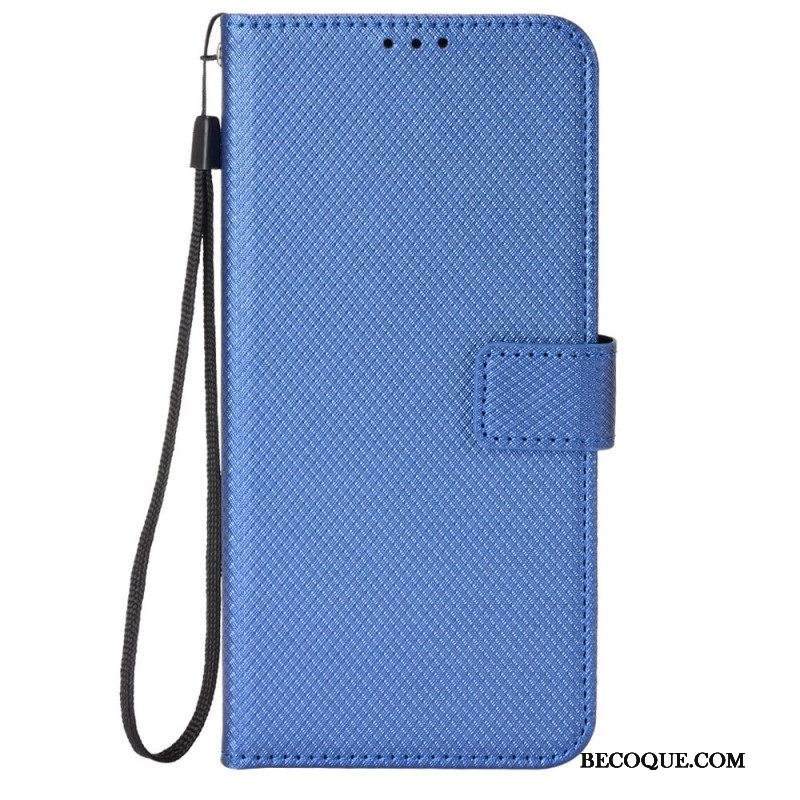 Kotelot Xiaomi Redmi Note 12 Pro Suojaketju Kuori Tyylikäs Strappy Faux Leather