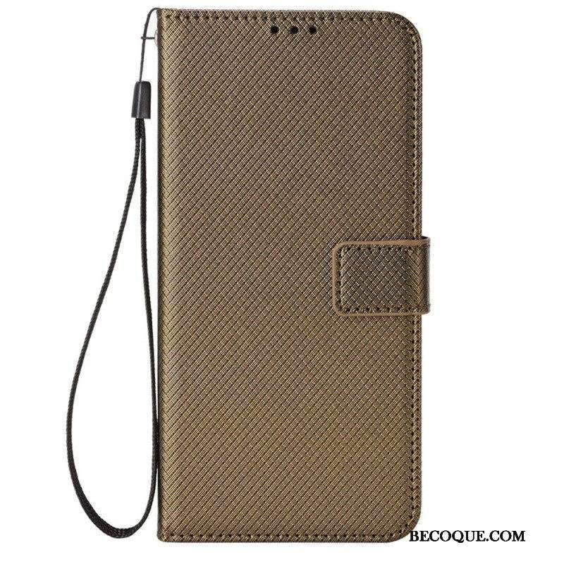 Kotelot Xiaomi Redmi Note 12 Pro Suojaketju Kuori Tyylikäs Strappy Faux Leather