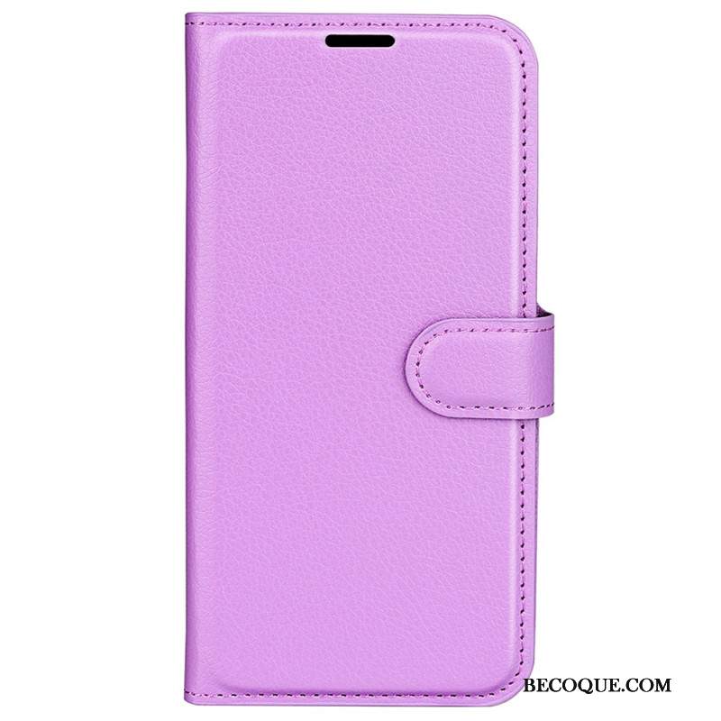 Kotelot Xiaomi Redmi Note 13 4g Puhelinkuoret Classic Litchi Faux Leather