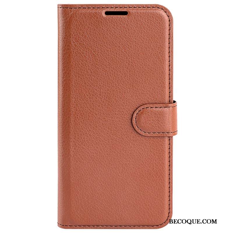 Kotelot Xiaomi Redmi Note 13 4g Puhelinkuoret Classic Litchi Faux Leather