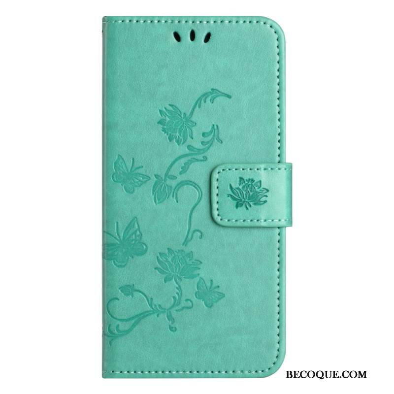 Kotelot Xiaomi Redmi Note 13 5g Strap Flowers Suojakuori