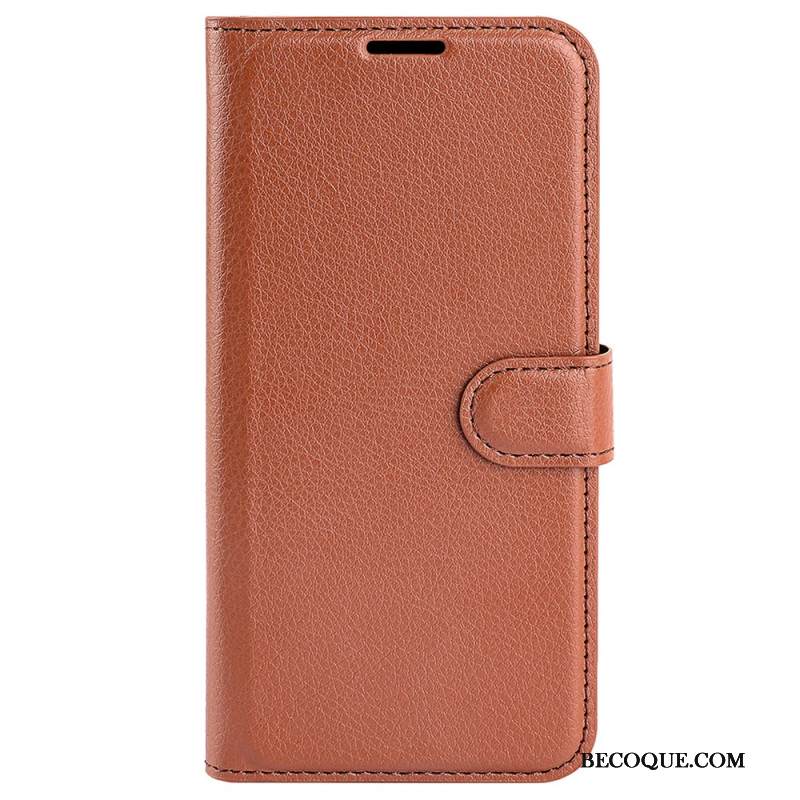 Kotelot Xiaomi Redmi Note 13 Pro 4g Puhelinkuoret Classic Litchi Faux Leather