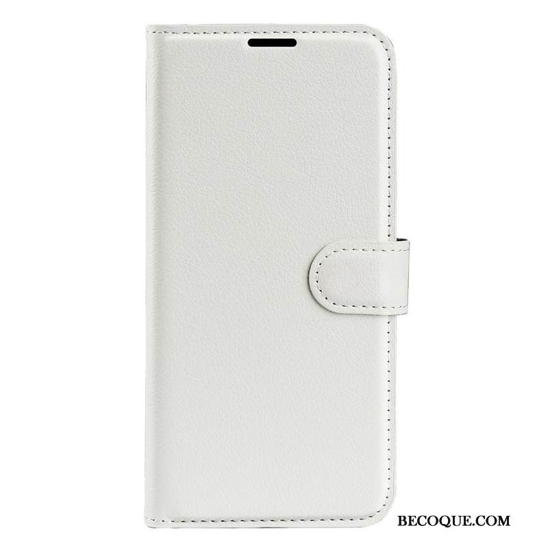 Kotelot Xiaomi Redmi Note 13 Pro 5g Classic Litchi Faux Leather Suojakuori