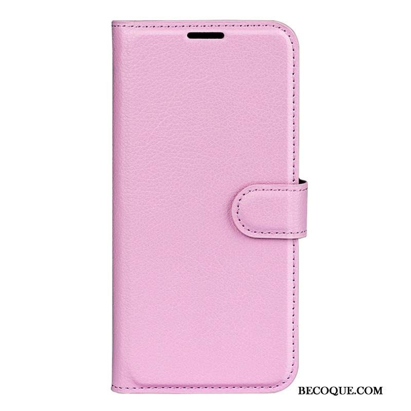 Kotelot Xiaomi Redmi Note 13 Pro 5g Classic Litchi Faux Leather Suojakuori