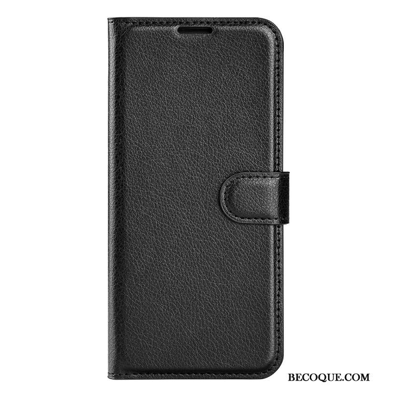 Kotelot Xiaomi Redmi Note 13 Pro Plus 5g Classic Litchi Faux Leather