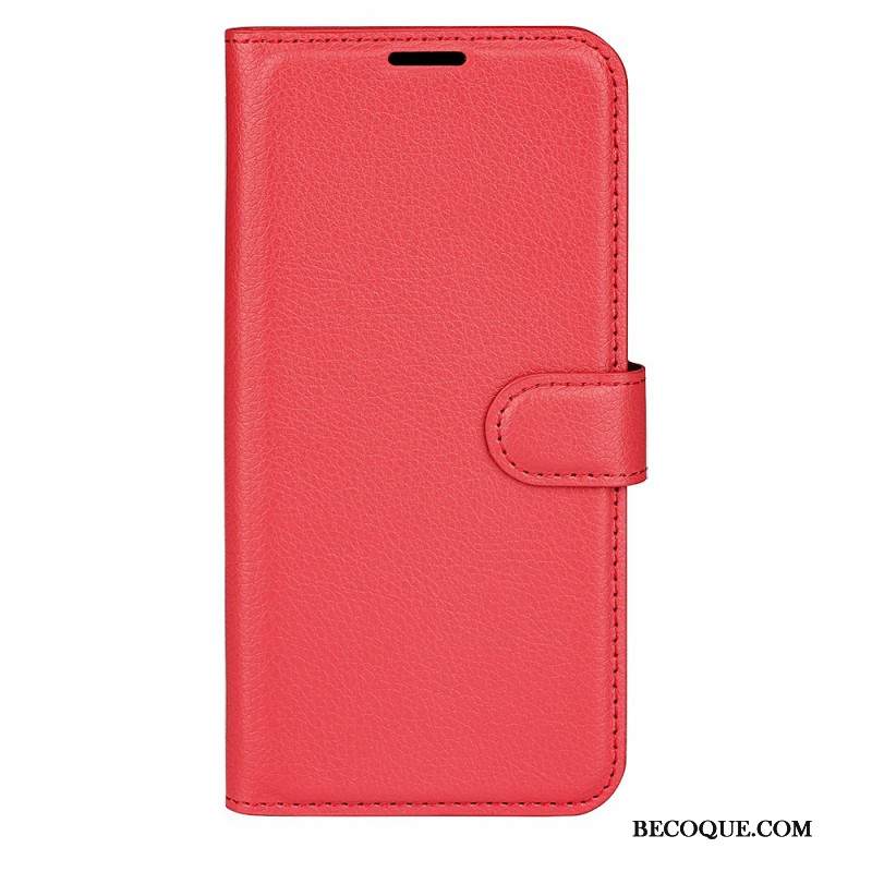 Kotelot Xiaomi Redmi Note 13 Pro Plus 5g Classic Litchi Faux Leather