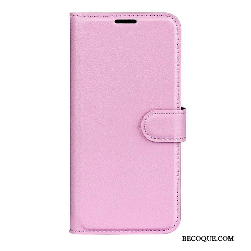 Kotelot Xiaomi Redmi Note 13 Pro Plus 5g Classic Litchi Faux Leather