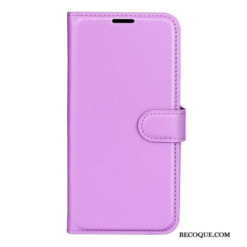 Kotelot Xiaomi Redmi Note 13 Pro Plus 5g Classic Litchi Faux Leather