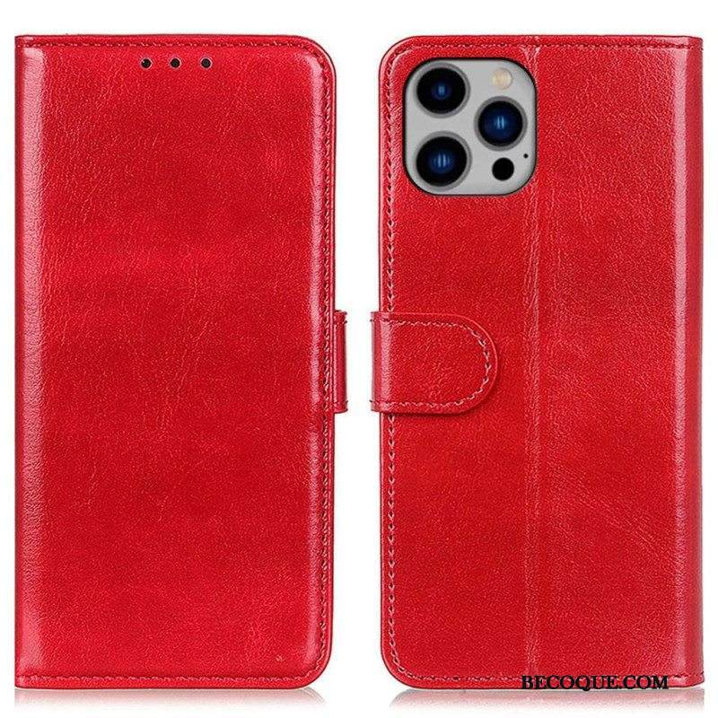 Kotelot iPhone 14 Plus Faux Leather Finesse