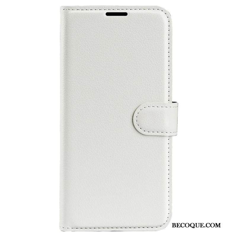 Kotelot iPhone 16 Pro Puhelinkuoret Classic Litchi Faux Leather