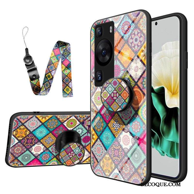 Kuori Huawei P60 Pro Patchwork