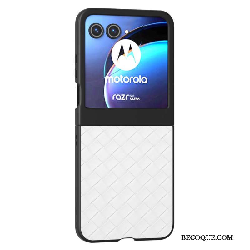 Kuori Motorola Razr 50 Kudottu Rakenne