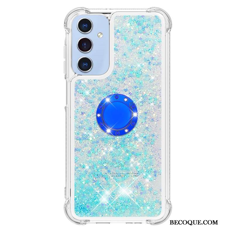 Kuori Samsung Galaxy A15 5g Liquid Glitter -tukirengas Suojakuori