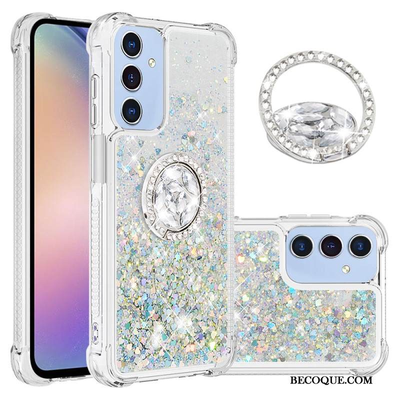 Kuori Samsung Galaxy A15 5g Liquid Glitter -tukirengas Suojakuori