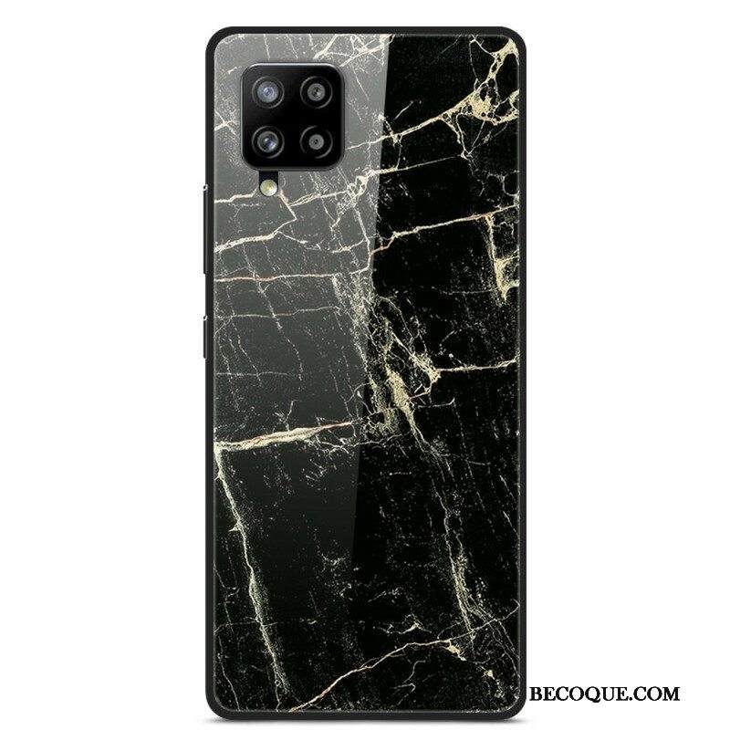 Kuori Samsung Galaxy A42 5G Supreme Marble Karkaistu Lasi