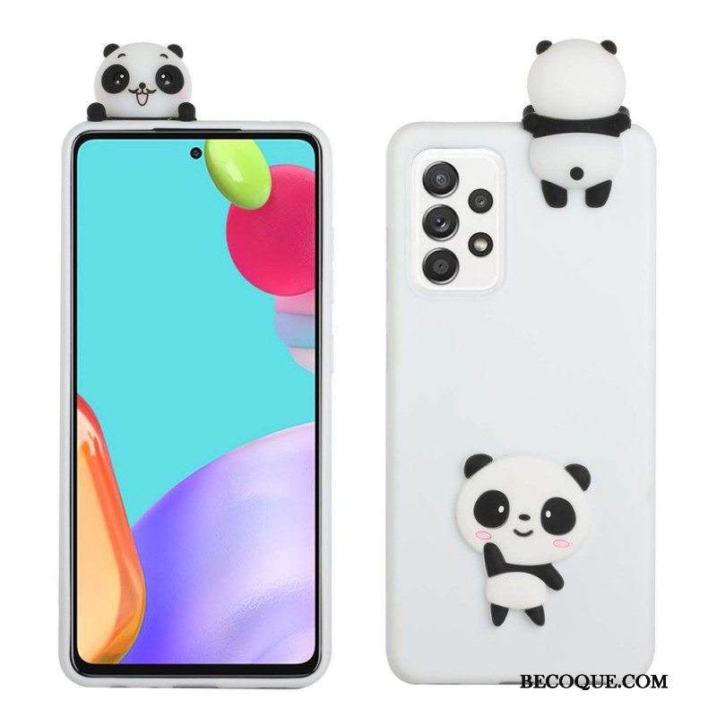 Kuori Samsung Galaxy A53 5G Oma Panda 3d