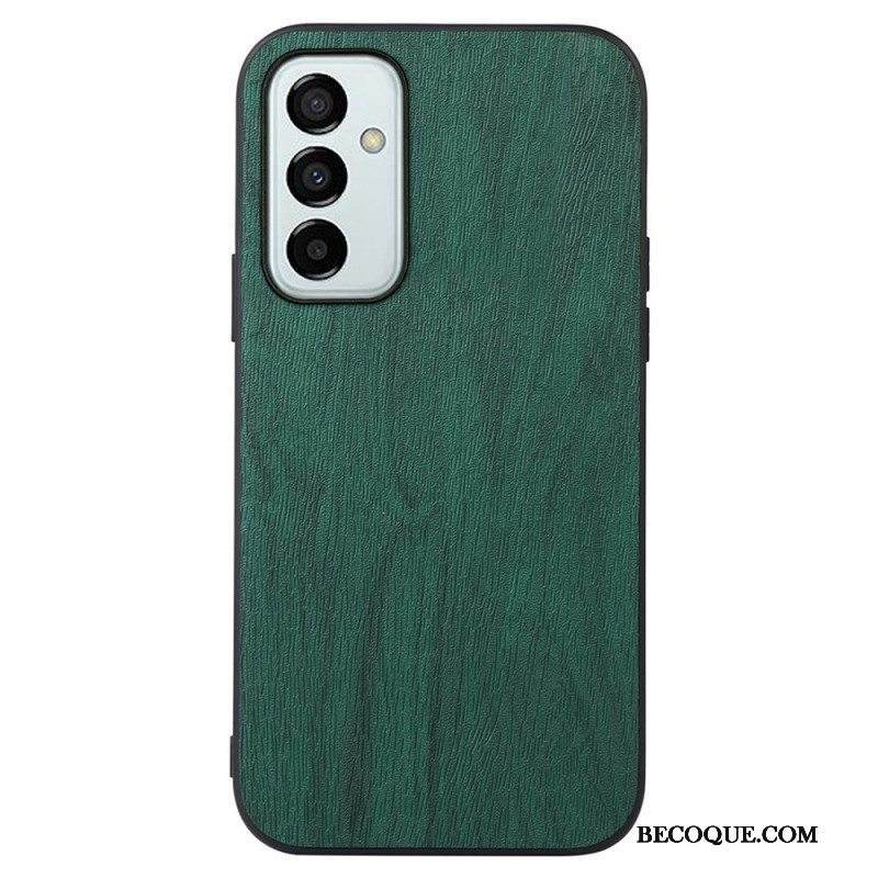 Kuori Samsung Galaxy M23 5G Faux Leather Wood Effect