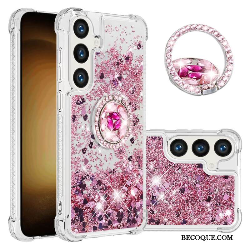 Kuori Samsung Galaxy S24 5g Glitter-tukirenkaalla