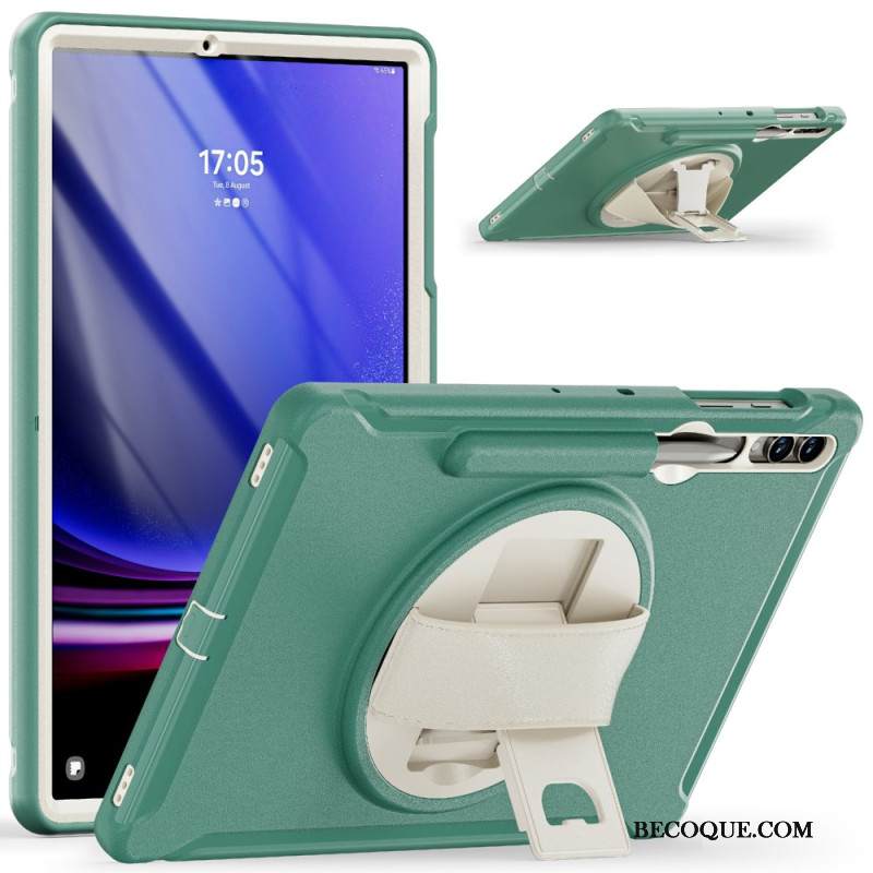 Kuori Samsung Galaxy Tab S9 Plus Kynän Ja Kainalosauvan Pidike