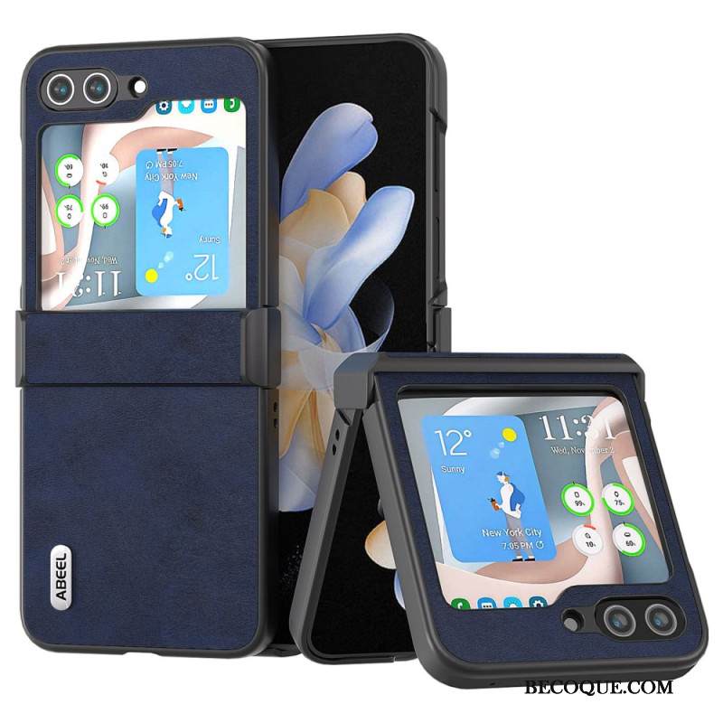 Kuori Samsung Galaxy Z Flip 6 Abeel Vintage Leather Style