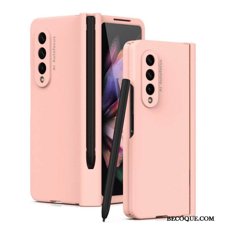 Kuori Samsung Galaxy Z Fold 3 5G Näytön Suojakalvo Ja Kynän Pidike