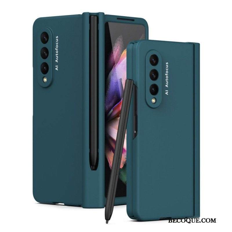 Kuori Samsung Galaxy Z Fold 3 5G Näytön Suojakalvo Ja Kynän Pidike