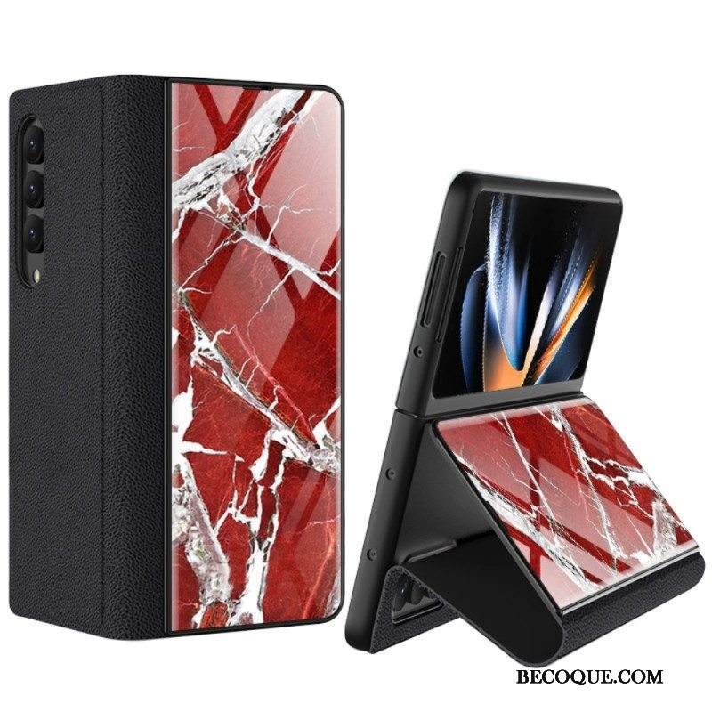 Kuori Samsung Galaxy Z Fold 4 Gkk Marble Waves