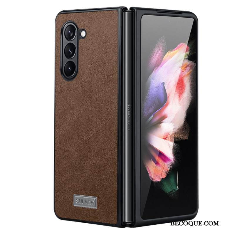 Kuori Samsung Galaxy Z Fold 5 Elegance Leather Abeel