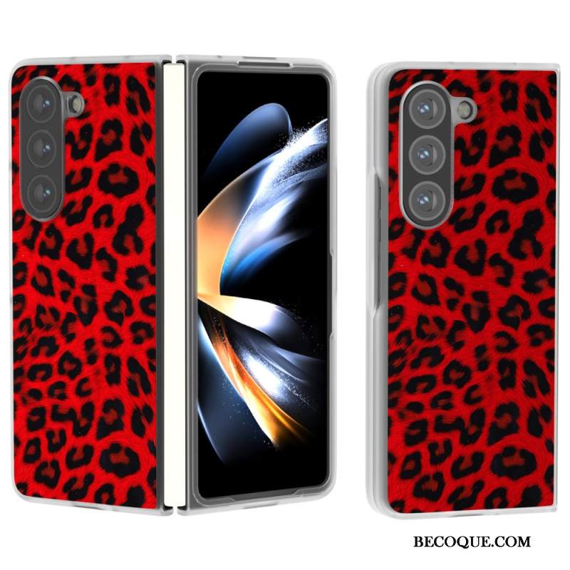 Kuori Samsung Galaxy Z Fold 6 Leopardityyli Suojakuori