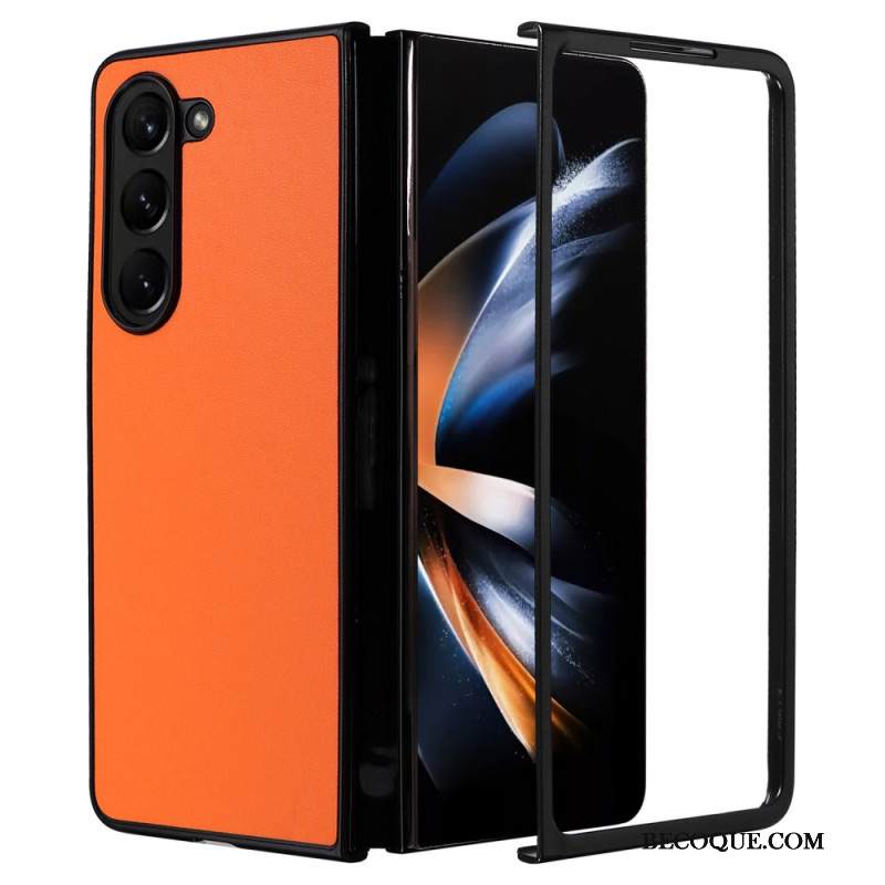 Kuori Samsung Galaxy Z Fold 6 Nahkaefekti Suojakuori