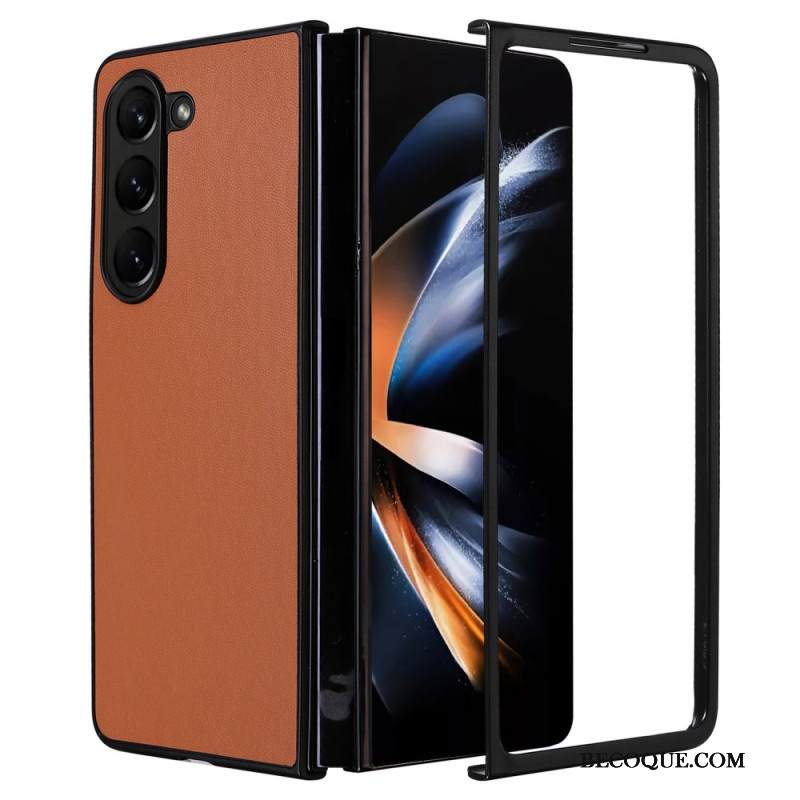 Kuori Samsung Galaxy Z Fold 6 Nahkaefekti Suojakuori