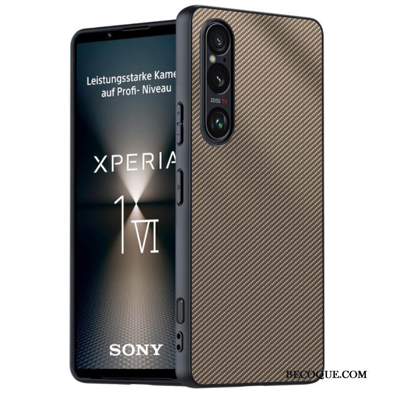 Kuori Sony Xperia 1 Vi Hiilikuitutyyli Suojakuori