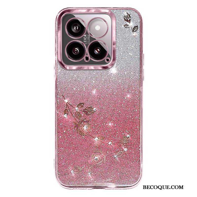 Kuori Xiaomi 14 Kadem Glitter Pattern Suojakuori