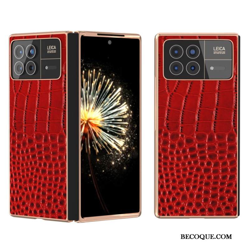 Kuori Xiaomi Mix Fold 3 Krokotiilityyli