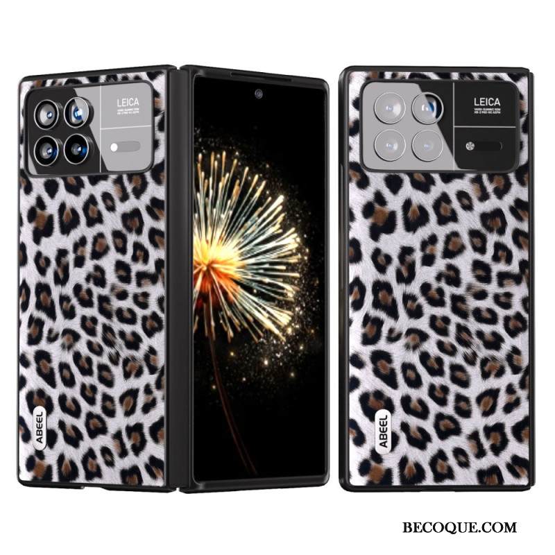 Kuori Xiaomi Mix Fold 3 Leopardikuvio Abeel