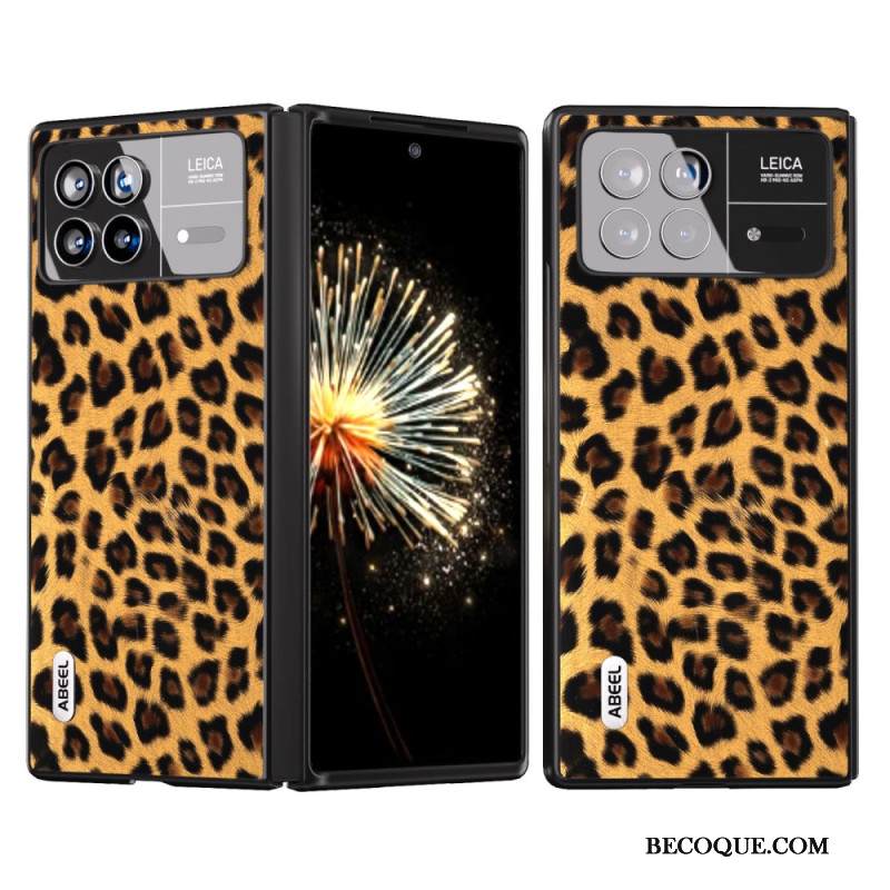 Kuori Xiaomi Mix Fold 3 Leopardikuvio Abeel