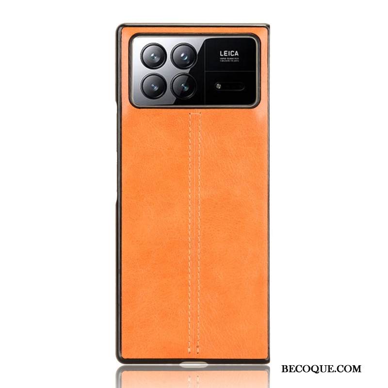 Kuori Xiaomi Mix Fold 3 Retro-nahkaefekti