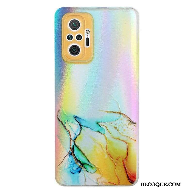 Kuori Xiaomi Redmi Note 10 Pro Laserefekti Marble